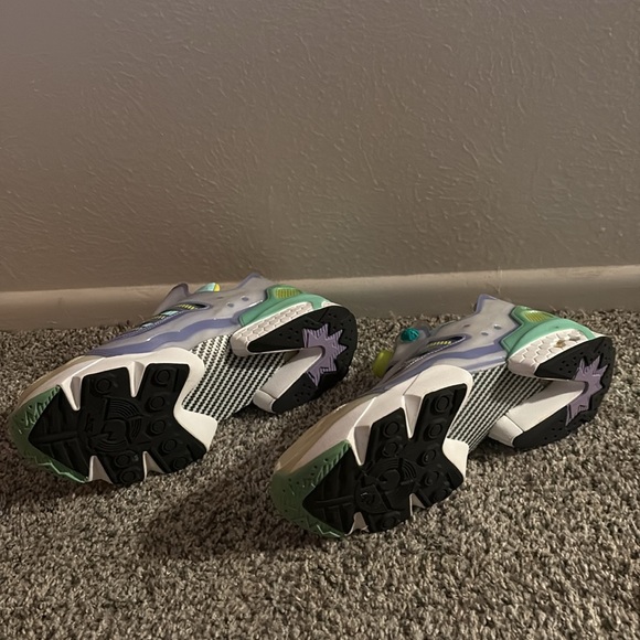 Adidas x Reebok ZX Fury Collab Sneakers - Purple, Green, Yellow - Picture 5 of 5